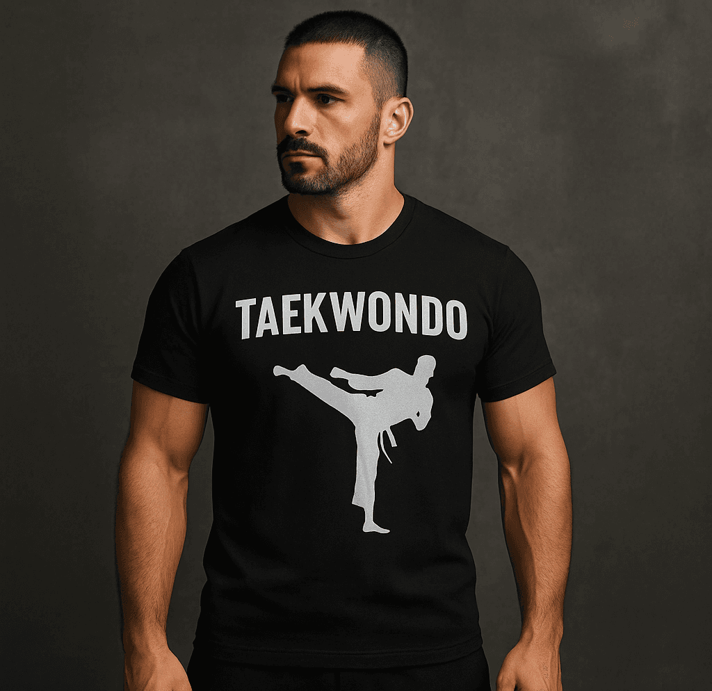 Taekwondo Training T-Shirt – Men's Sports Fit